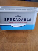 Spreadable butter