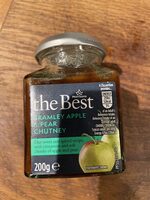 Spiced apple, pear and cider chutney