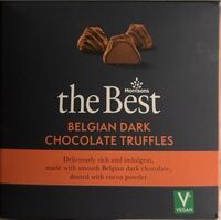 Belgian Dark Chocolate Truffles