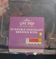 24 double chocolate brownie bites