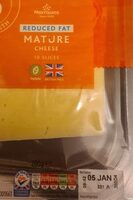 Low fat cheese slice