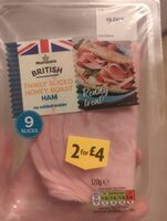 British Thinly Sliced Honey Roast Ham