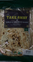 Garlic coriander naan