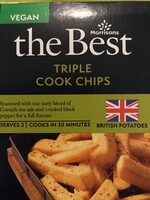 The best triple cook chips