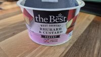 The best rhubarb & custard yoghurt