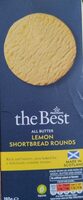 All Butter Lemon Shortbread Rounds
