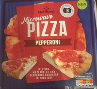 Microwave Pepperoni Pizza