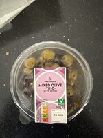 Mixed Olive Trio With Herbs