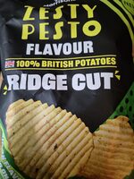 Zesty Pesto Flavour Ridge Cut Crisps
