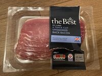 The Best Thick Cut Unsmoked Back Bacon