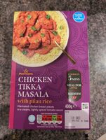 Chicken Tikka Masala with pilau rice
