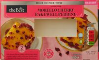 Morello Cherry Bakewell Pudding