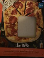 Calabrese Salami, Pepperoni & Hot Honey Pizza