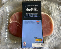 Wiltshire Cured Unsmoked Gammon Steak