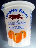 Longley farm mandarin yoghurt