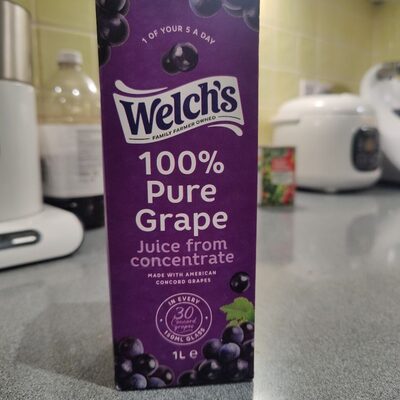 100% Pure Grape Juice From concentrate