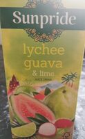 Lychee, Guava and Lime Juice Drink