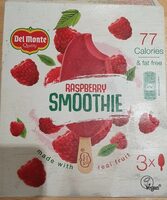 Rasberry flavour iced smoothie