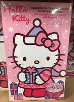 Calendrier de l'Avent au chocolat au lait avec surprises Hello Kitty