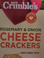 Rosemary & Onion Cheese Crackers