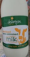 Sterilised semi skimmed milk