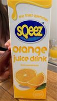 Orange juice drink