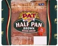 Pats Sliced Brown Half Pan