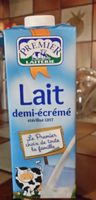 Lait Demi-Écrémé Stérilisé UHT
