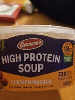 Tikka masala high protein soup