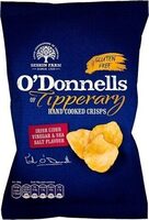 O'Donnells of Tipperary Hand Cooked Crisps Irish Cider Vinegar & Sea Salt Flavour