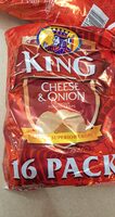 Tayto King cheese and onion 16 pack