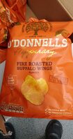 Fire roasted buffalo wings