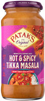 Indian style cooking sauce Hot & Spicy Tikka Masala