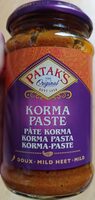 Pâte Korma doux