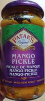 Mango Pickle Mittelscharf Patak's 283G