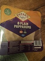 Pappadums naturel