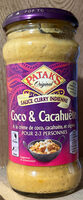 Sauce curry indienne Coco & Cacahuète