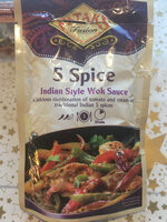 5 Spice Indian style Wok Sauce