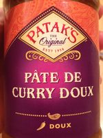 Pâte de curry doux