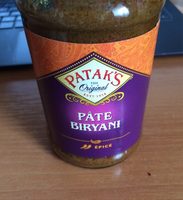 Pâte Biryani