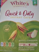 Quick & oaty apple and cinnamon