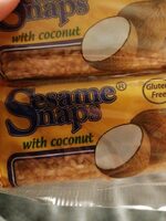 Sesame snaps with Coconut