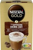 Nescafé Cappuccino Cremig Zart Portionsbeutel 10er