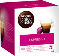 DOLCE GUSTO espresso