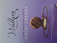 Dark Chocolate Covered Violet Creams