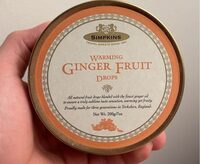 Ginger Fruit Drops