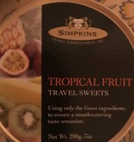 Bonbons de voyage (travel sweets)
