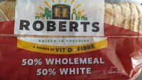 50% Wholemeal, 50% White
