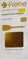 Maize &rice lasagne