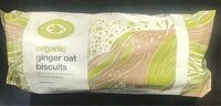 Ginger oat biscuits